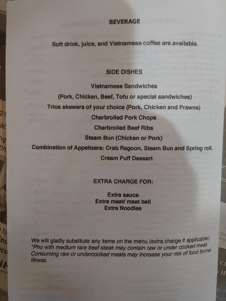 Pho On Broadway Menu image 3